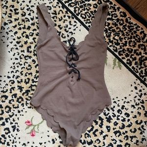 Marysia Palm Springs Laceup Maillot